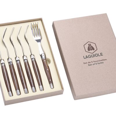 Laguiole table forks set of 6