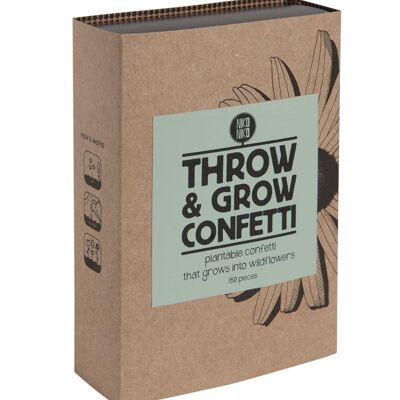 Throw and Grow confetti - mixed colors