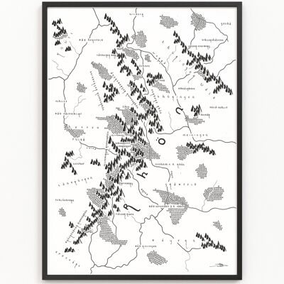 The Rhön Mountains - A4