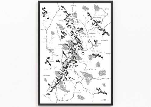 The Rhön Mountains - A3