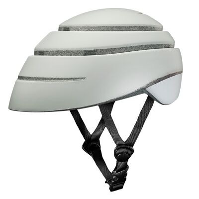 Faltbare Helmschlaufe PERLE / WEISS