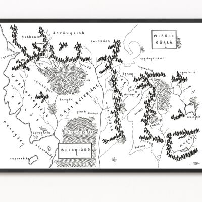 Middle Earth/Beleriand - A3