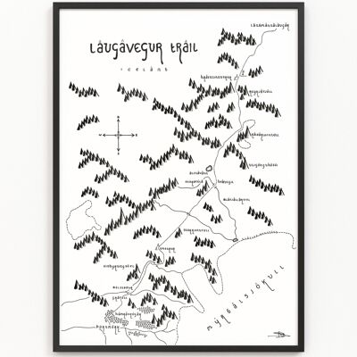 Laugavegur-Weg, Island - A3