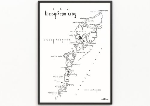 The Hebridean Way - A3
