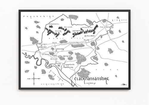 Clackmannanshire (County of) - A4