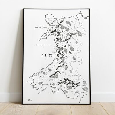 Cymru (Pays de Galles) - A4