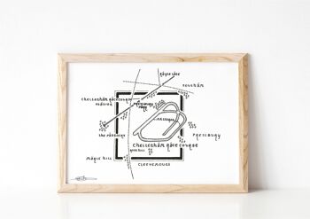 Hippodrome de Cheltenham, Gloucestershire - impression A5 1