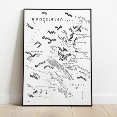 The Kungsleden Trail (Sweden) - A4