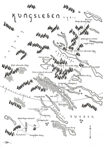 Le Kungsleden Trail (Suède) - A3 2