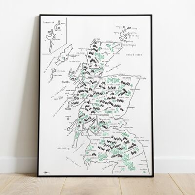 Scotland (Whole) Gaelic Version - A4