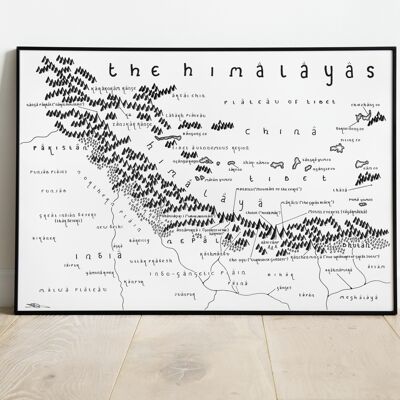 The Himalayas - A3