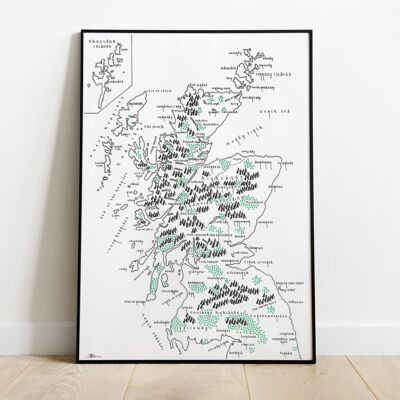 Scotland (Whole) - A4