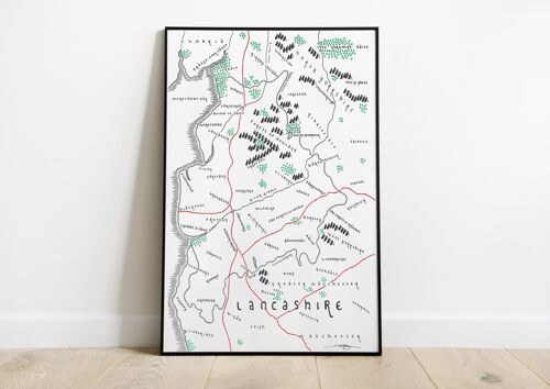 Lancashire (County of) - A4