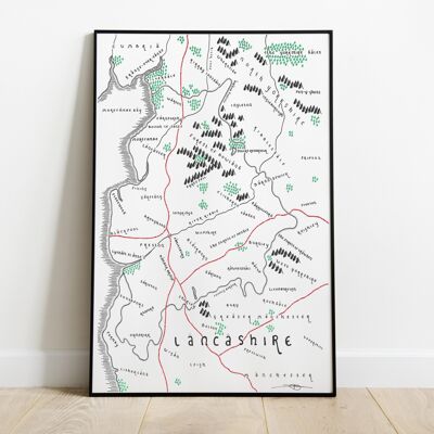 Lancashire (County of) - A4