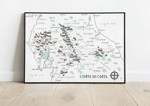 Wainwright's Coast to Coast Walk - A3