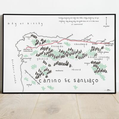 Camino de Santiago (Way of St. James) - A4