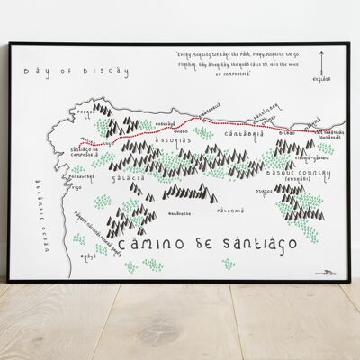 Cammino di Santiago (Cammino di Santiago) - A3