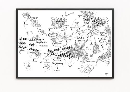 The Shire (The Lord of the Rings) - A3