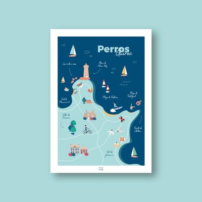 Affiche perros-guirec