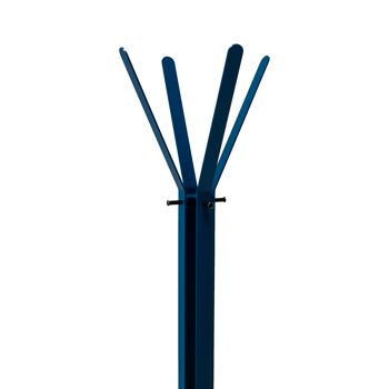 Gorillz Stack - Portemanteau Debout - Design industriel - 12 patères - Bleu 3