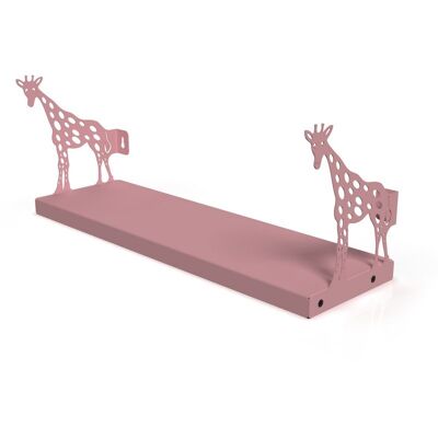 Gorillz Giraffe Kids - Baby room - Wall shelves - Bookshelf - Pink