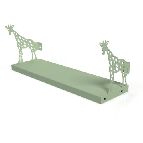 Gorillz Giraffe Kids - Baby room - Wall shelves - Bookshelf - Green