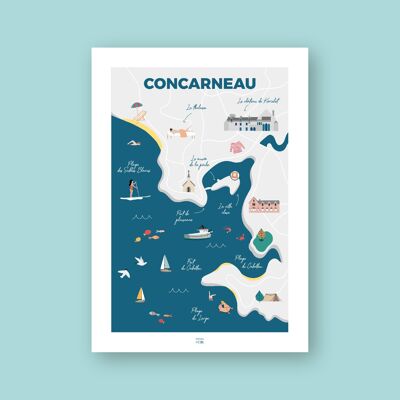 Affiche concarneau