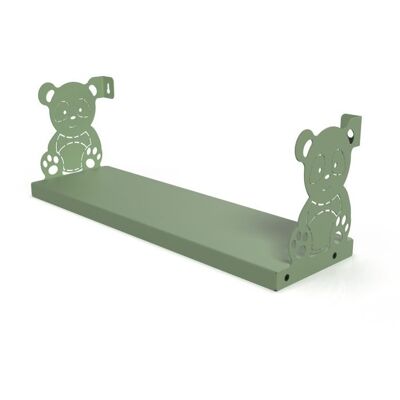 Gorillz Panda Kids - Nursery - Baby Room - Bookshelf - Green