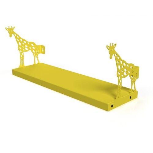 Gorillz Giraffe Kids - Baby room - Wall shelves - Bookshelf - Yellow