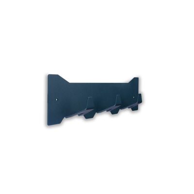 Gorillz Triangle Three - Industrial Design - Wall Coat Rack - Blue