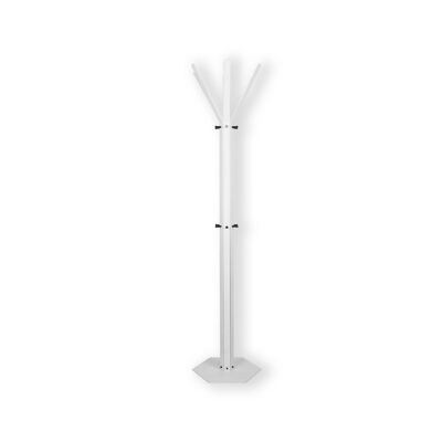 Gorillz Molto Industrial Stand Coat Rack 14 Patères - Blanc