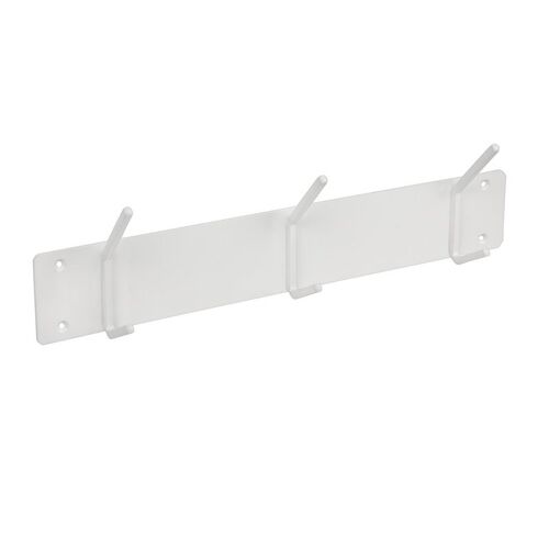 Gorillz Mystic Three - Industrial - Wall Coat Rack - Wall Coat Rack - White