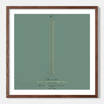 USAIN BOLT - Olympia 50 x 50 cm