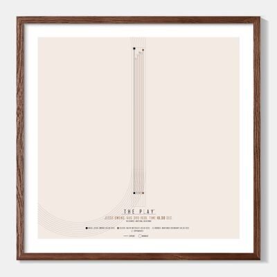 JESSE OWENS - Les Jeux Olympiques 40 x 50 cm