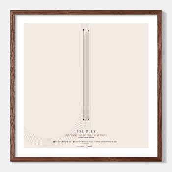 JESSE OWENS - Les Jeux Olympiques 50 x 50 cm 1