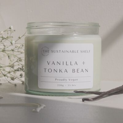 Vanilla + Tonka Bean Candle