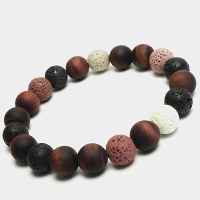 Pulsera de hombre "Pearl Power MB11" de perlas