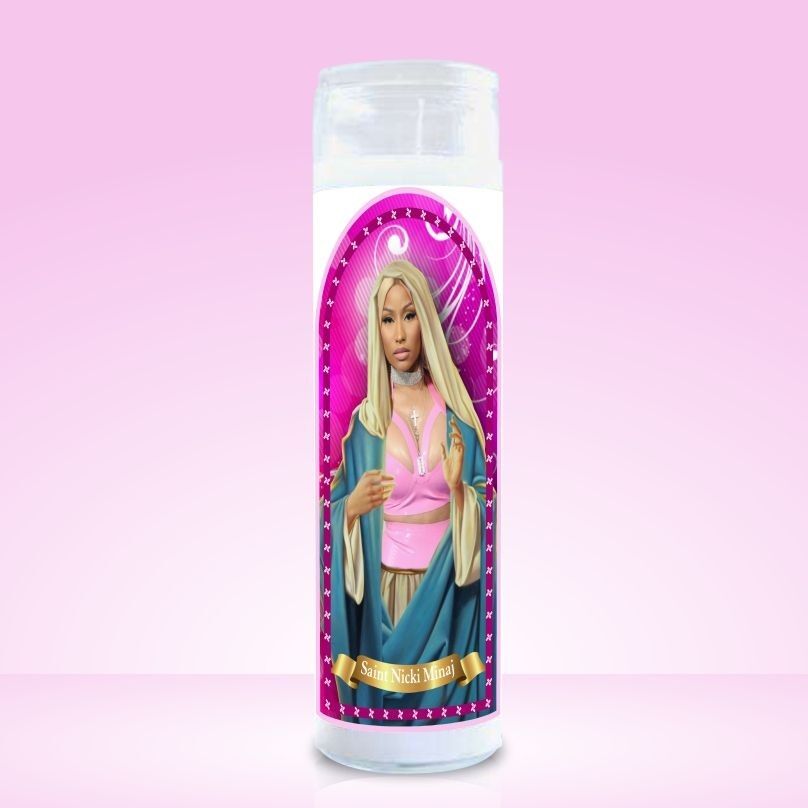 Nicki Minaj Novedad Celebrity Oración Vela Regalo
