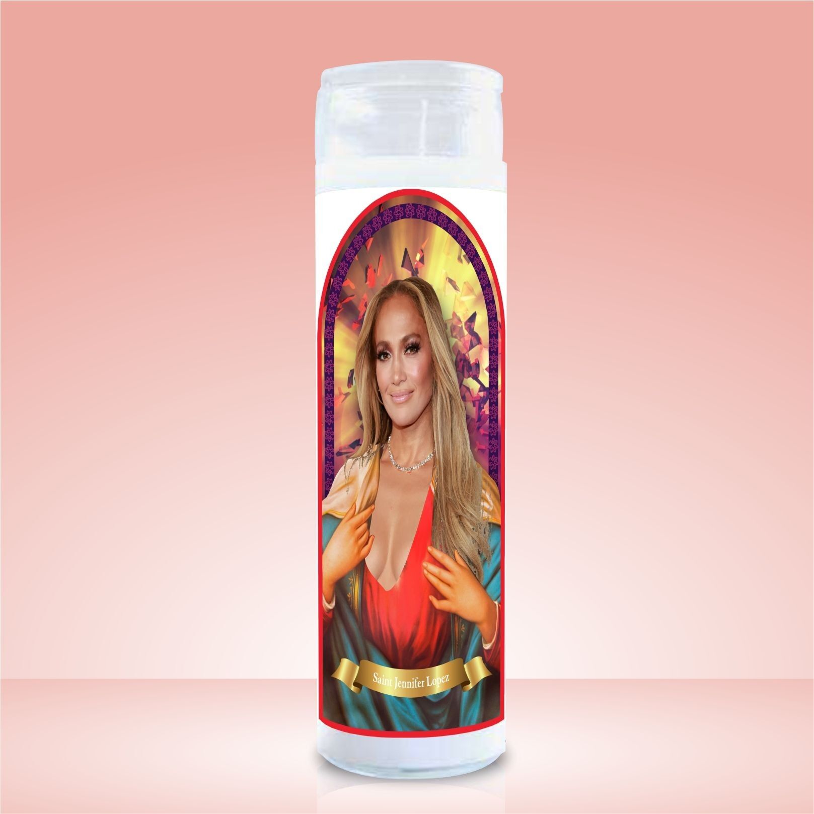 Vela de oración de celebridad novedad de Jennifer Lopez