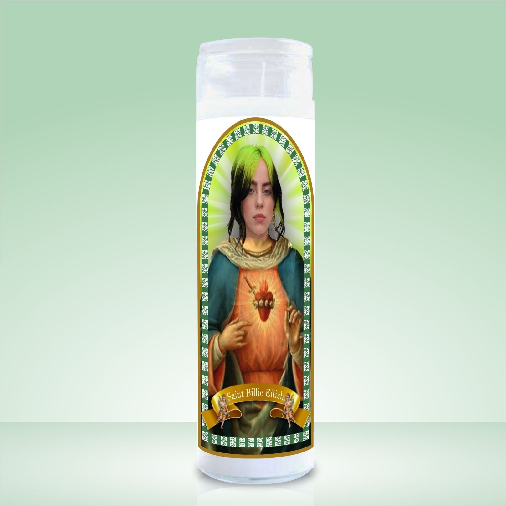 Vela de oración de celebridades de St Billie Eilish