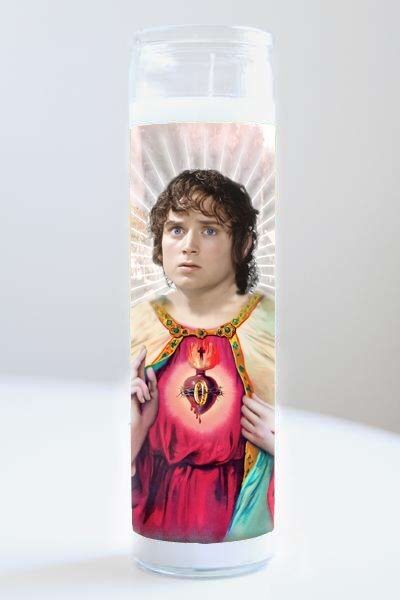 Vela de oración de celebridades Frodo Baggins