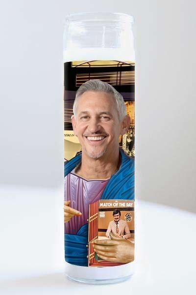 Vela de oración de celebridades Gary Lineker