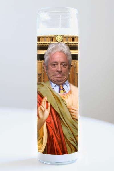 Vela de oración de celebridades de John Bercow