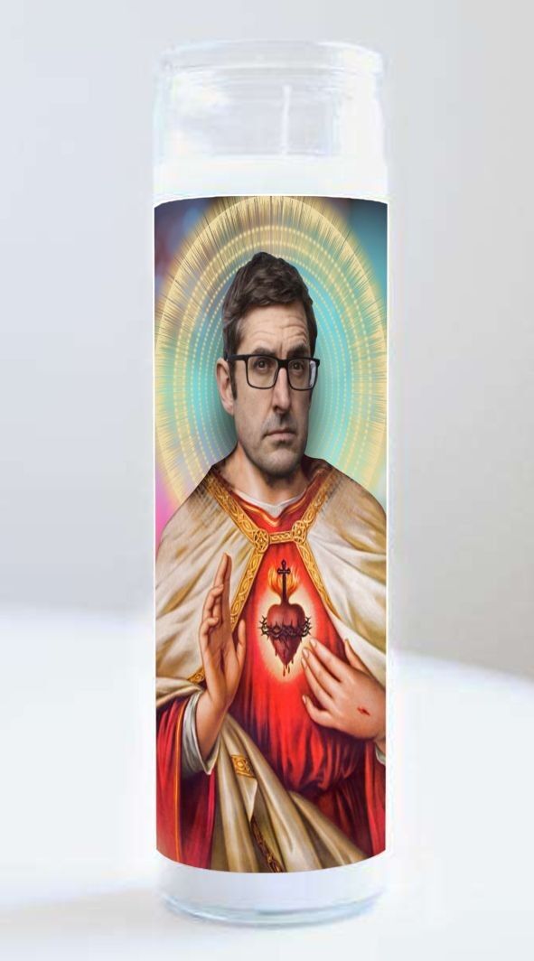 Vela de oración de celebridades Louis Theroux