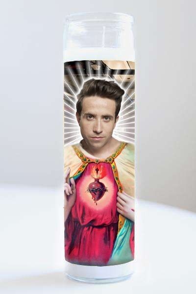 Vela de oración de celebridades de Nick Grimshaw
