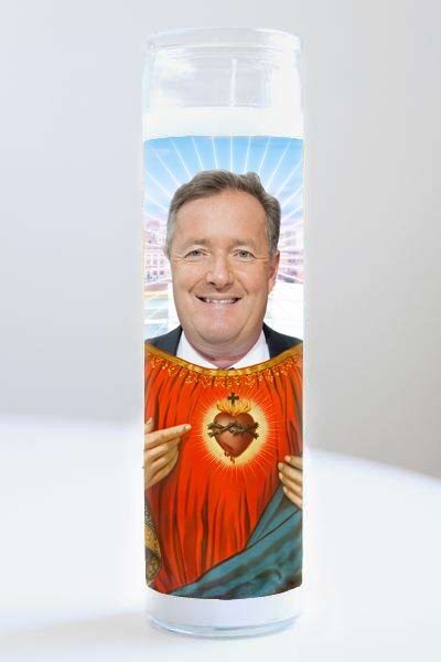 Vela de oración de celebridades de Piers Morgan