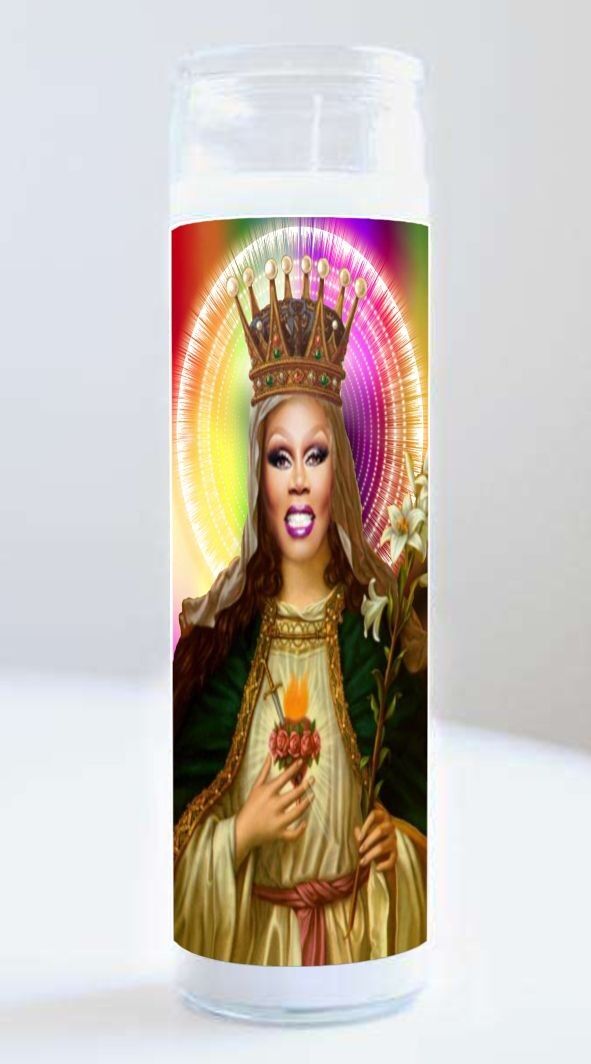 Vela de oración de celebridades Ru Paul