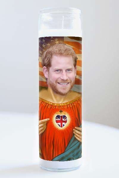 Vela de oración de celebridades Príncipe Harry