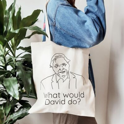 What would David do organic Tote bag