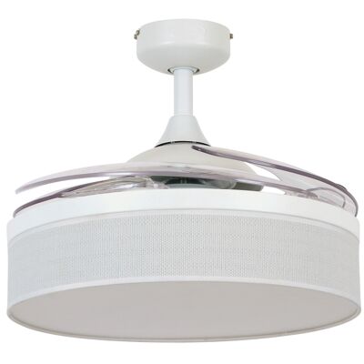 FANAWAY FRASER, ceiling fan, color: white, with remote control